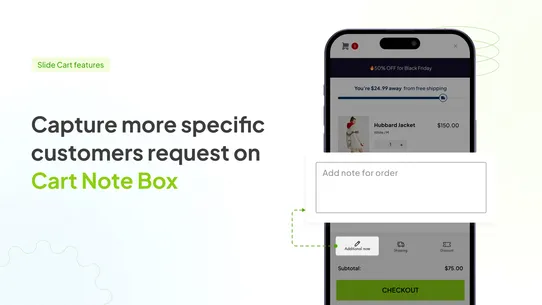 Qikify Slide Cart Drawer screenshot