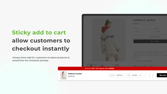 qikify Sticky Add To Cart screenshot