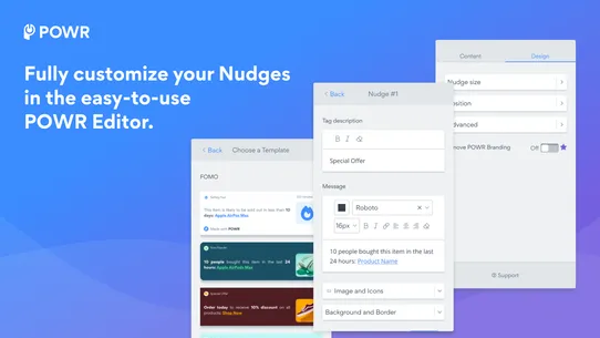 POWR: Nudge FOMO Sales Alert screenshot