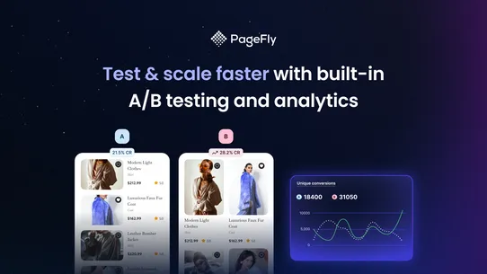 PageFly Landing Page Builder screenshot