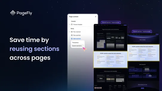 PageFly Landing Page Builder screenshot