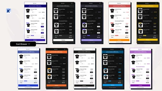 Slide Cart: Sticky Cart Drawer screenshot