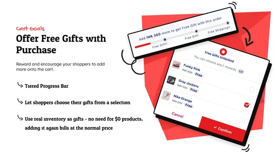Corner Cart Drawer &amp; Free Gift screenshot