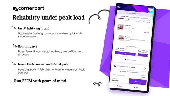 Corner Cart Drawer &amp; Free Gift screenshot