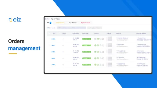 EIZ Fulfillment Technology screenshot