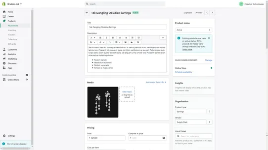 Shopstoresync screenshot