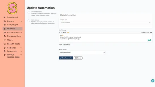 TapOnIt ‑ Automated SMS &amp; MMS screenshot
