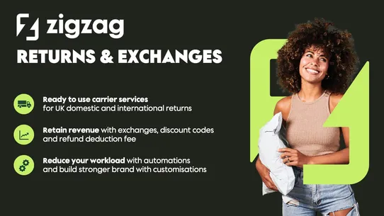 ZigZag Returns &amp; Exchanges screenshot