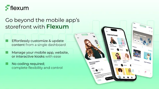 Flexum CMS screenshot