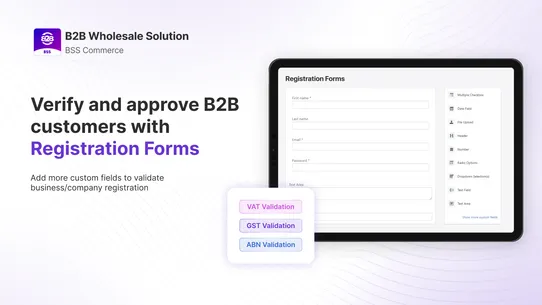 B2B Wholesale Solution by BSS screenshot