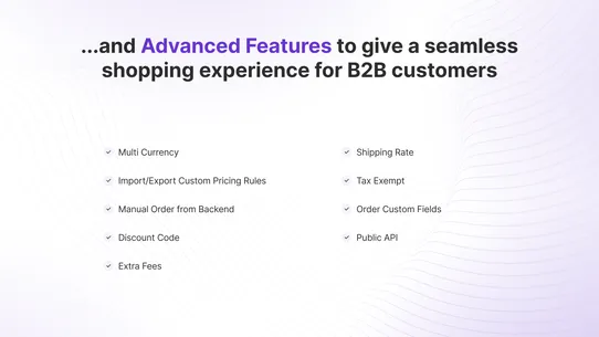 B2B Wholesale Solution by BSS screenshot