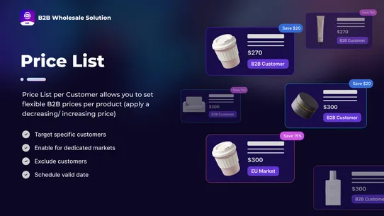 BSS: B2B &amp; Wholesale Solution screenshot