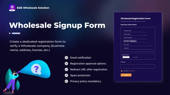 BSS: B2B &amp; Wholesale Solution screenshot