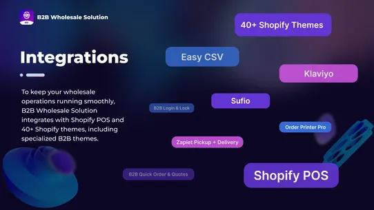 BSS: B2B &amp; Wholesale Solution screenshot