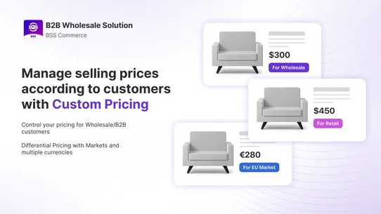 BSS: B2B &amp; Wholesale Solution screenshot