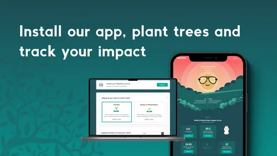 Regreener: plant trees screenshot