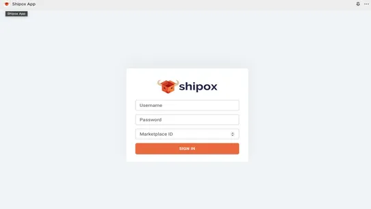 Shipox App screenshot