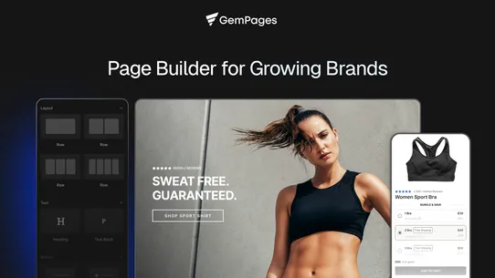 GemPages Landing Page Builder screenshot