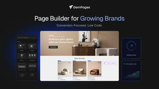 GemPages Landing Page Builder screenshot