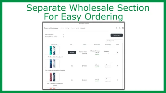 Process Wholesale: B2B Pricing screenshot