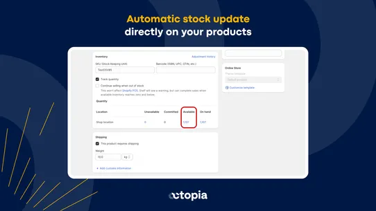 Octopia Fulfillment solutions screenshot