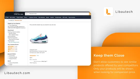 Libautech: Amazon Buy Button screenshot