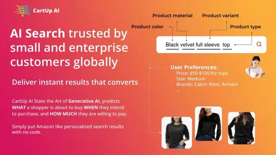 Cartup AI Personalized Search screenshot