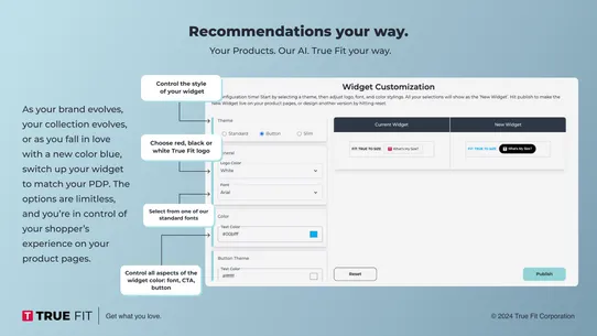 True Fit: AI Size Guidance screenshot