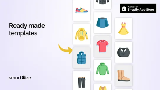 Smart Size Chart &amp; Size Guide screenshot