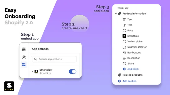 Smart Size Chart &amp; Size Guide screenshot