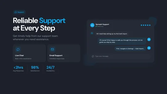 Amazon Importer Spreadr App screenshot