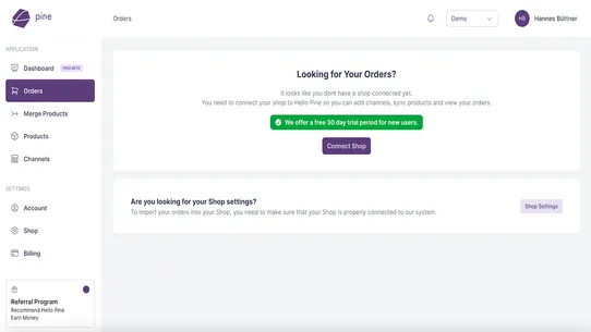 Hello Pine: Easy Multichannel screenshot