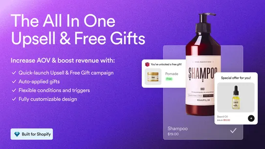 SpurIT BOGO Free Gift Upsell screenshot