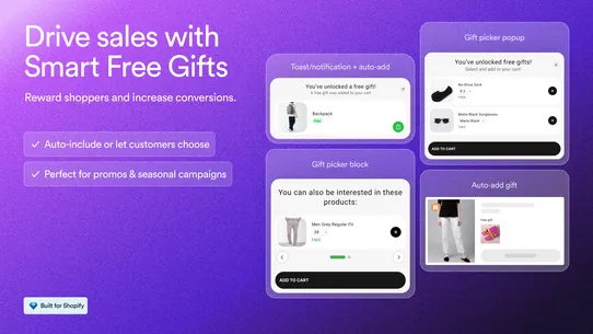 SpurIT BOGO Free Gift Upsell screenshot