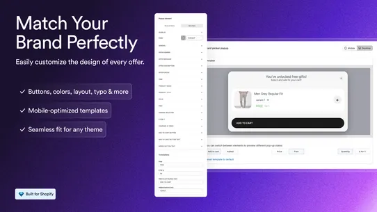 SpurIT BOGO Free Gift Upsell screenshot