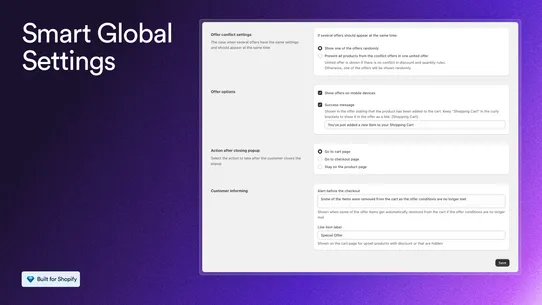 SpurIT BOGO Free Gift Upsell screenshot