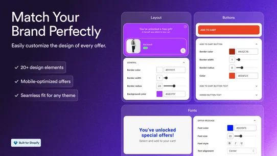 SpurIT BOGO Free Gift Upsell screenshot