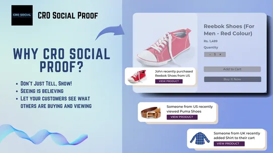 CRO Social Proof screenshot