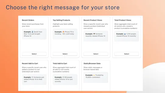 Social Proof Live ‑ Sales Pop screenshot