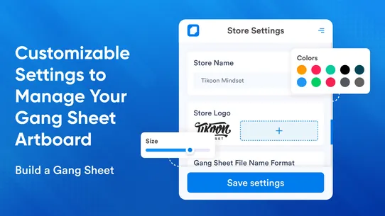 Drip Apps: Build a Gang Sheet screenshot