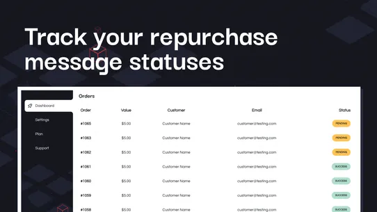 Resend ‑ Repurchase Reminders screenshot