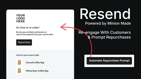 Resend ‑ Repurchase Reminders screenshot