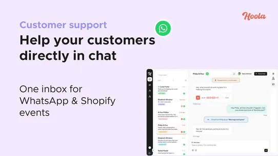 Hoola: AI Support &amp; Marketing screenshot