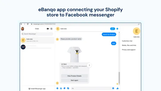 eBanqo ‑ Live Chat &amp; Chatbot screenshot