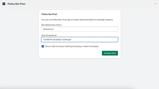 Podscribe screenshot