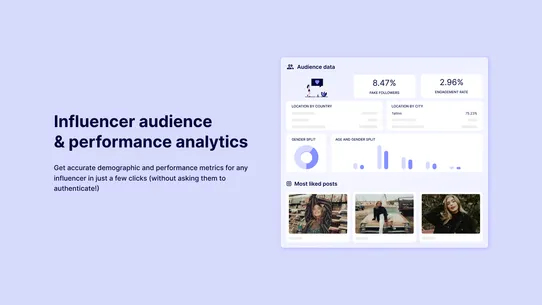 Modash Influencer Marketing screenshot