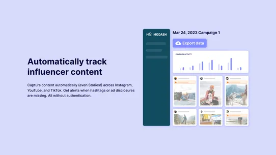 Modash Influencer Marketing screenshot