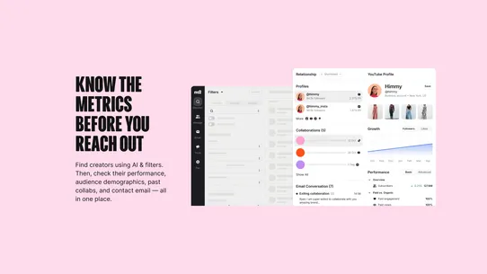 Modash Influencer Marketing screenshot
