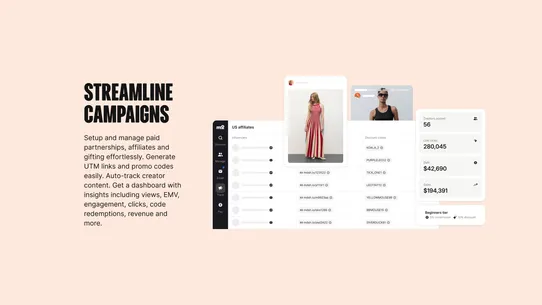 Modash Influencer Marketing screenshot