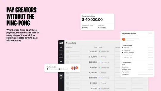 Modash Influencer Marketing screenshot